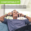 Avantree Aria Bluetooth Active Noise Cancelling Headphones with Boom Mic for PC Computer Phone Call, Good Sound, Replaceable Spacious Ear Pads, 35H, Wireless & Wired ANC Over Ear Home Office Headset