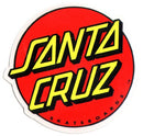 Santa Cruz Classic Logo Skateboard Sticker - large skate board skating skateboarding