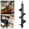 Power Garden Auger Earth Drill Bit Post Digger Planter Outdoor Φ80 x300/600mm (Φ80 x 300mm)