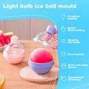 4 Pack Ice Ball Maker,Silicone Ice Cube Tray Sphere ice Mould 2.5 Inches for Whiskey and Cocktails