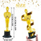 Bvrbaory 18 Pack 6" Gold Award Trophies,Plastic Golden Star Statues Award Trophies for Award Ceremony,Party Prize and Appreciation Gifts for Party Decorations