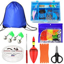 Kilitn Kids Fishing Rod, 1.5M 61Inch 4.92Ft Portable Telescopic Fishing Pole and Reel Combos and String with Fishing Line Full Kits, Youth Fishing Pole Fishing Gear for Kids, Boys, Girls, and Adults