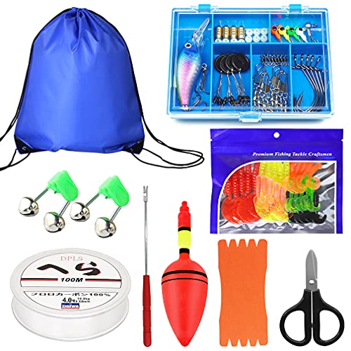 Kilitn Kids Fishing Rod, 1.5M 61Inch 4.92Ft Portable Telescopic Fishing Pole and Reel Combos and String with Fishing Line Full Kits, Youth Fishing Pole Fishing Gear for Kids, Boys, Girls, and Adults