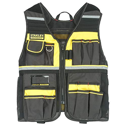 Stanley Fatmax FMST1-71181 Pro Tool Vest, Yellow/Black
