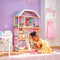 KidKraft Charlotte Wooden Dolls House with Classic Style Furniture and Accessories Included, 4 Storey Play Set for 30 cm/12 Inch Dolls, Kids' Toys, 65956