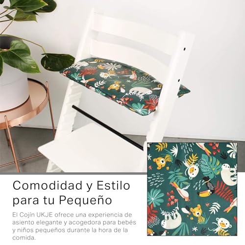 Ukje | Cushion for Stokke Tripp Trapp | Many Colors & Patterns | Handmade in Europe | Compatible with Tripp Trapp High Chair, Stokke High Chair for Stokke Tripp Trapp Cushion and Tripp Trapp Cushion