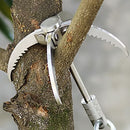 GYANDULY Large Grappling Hook with 65ft Rope, 4-Claw Folding Stainless Steel Grapple Hooks for Outdoor Survival, Camping, Hiking, Tree &Mountain Climbing