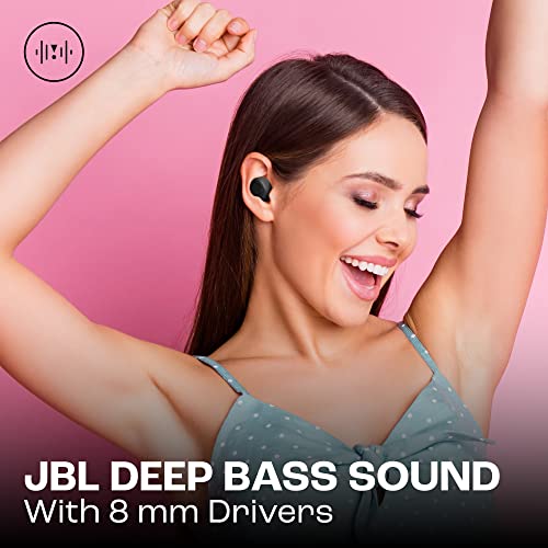 JBL Wave Bud True Wireless Stereo Earbuds, Black