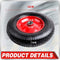 2x 16inch 4.80 4.00-8 Wheelbarrow Trolley Wheels Pneumatic Tyre 25.4mm Bore Size Tire Heavy Duty Steel Rim