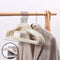 Uandhome Velvet Suit Hangers, 30 Pack Non-Slip Velvet Hangers with Tie Organisers, Heavy Duty Coat Hangers 360 Degree Swivel Hooks Premium Space Saving Design (Beige)