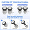 Waterproof Swimming Ear Plugs for Adults - 3 Pairs of Reusable Soft Silicone Swim Earplugs,Perfect for Surfing, Diving,Pool,Showering and Other Water Sports - Keep Water Out and Ear Protection