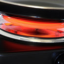 Megachef Electric Easily Portable Ultra Lightweight Dual Coil Burner Cooktop Buffet Range in Matte Black (MC-2012A-B)