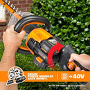 WORX 40V 24" Hedge Trimmer (Tool Only)
