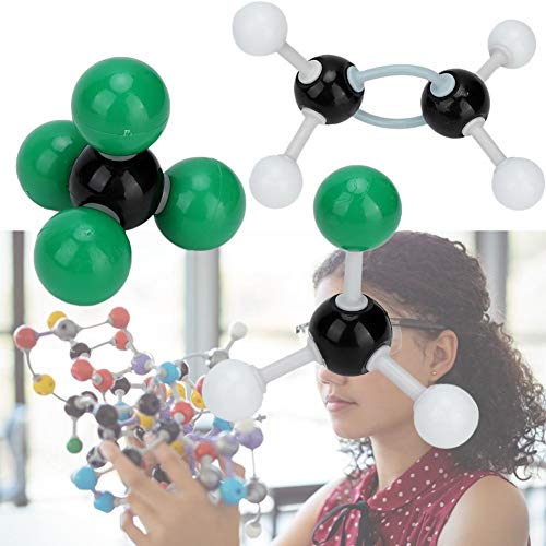 179 Pcs Molecular Model Kit, Molecular Organic Inorganic Structure Kit Atom Link Model Set for Student Teacher, Science Education Supplies