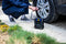 MICHELIN TATA Programmable High Power Rapid Digital Tyre Inflator 12 Volt Compressor with 0 to 30 PSI in 3 Minutes (12266), Black