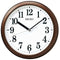 Seiko BC416B Clock Clock Radio Analog Compact Size Brown Metallic Diameter 11.1 x 1.8 inches (28.0 x 4.6 cm)