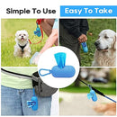 Dog Poop Bags With Dispenser and Hands-Free Holder, Guaranteed Leak Proof and Extra Thick Dog Waste Bag Refill Rolls For Dogs, 13 Inch x 9 Inch (16 Rolls (240 Bags))