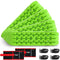 X-Bull Recovery Tracks with Bag 2 Pair 4x4 Recovery Boards Offroad 4wd Tracks 22046LBS/10000KG Stand for Automotive Accessories Tires and Wheels in The Sand Mud Snow(GEN 3.0 Green)