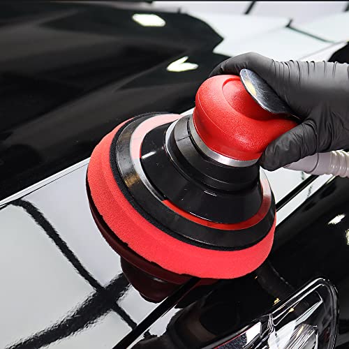 ZFE 5inch/6inch Random Orbital Air Palm Sander Air Random Orbital Sander Vacuum 6" 150mm Pad Hand Power Tool Polisher Grinding Sanding Tools for Auto Body Pneumatic Hose