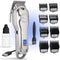 Fagaci Professional Hair Clippers with Extremely Fine Cutting, Cordless Hair Clippers for Men Professional, Barber Clippers for Hair Cutting Kit, Electric Mens Hair Clippers, Maquina de Cortar Cabello