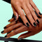 OPI Infinite Shine, Opaque Shimmer Finish Green Nail Polish, Up to 11 Days of Wear, Chip Resistant & Fast Drying, Holiday 2023 Collection, Terribly Nice, Peppermint Bark and Bite, 0.5 fl oz