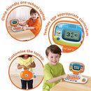 VTech - My Laptop - Educational Laptop Toy for Kids - 155403, White/Orange