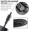 ZELFVER Skipping Rope, 100% Tangle Free Jump Rope with Dual Ball Bearings, Ideal for Aerobic Exercise Like Speed Training, Endurance Training and Gym Fitness - 2 Pack