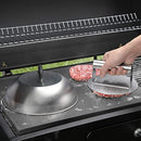 HULISEN Cheese Melting Dome & Smashed Burger Press, 9 Inch Heavy Duty Round Basting Cover with Stainless Steel Burger Smasher, Griddle Accessories Kit for Flat Top Grill Cooking Indoor/Outdoor