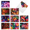 10 Assorted 'Light Brights' Blank All Occasion Christmas Cards with Envelopes (Mini 4" x 5.25"), Boxed Season's Greetings Cards With Close-Ups of Colorful Holiday Lights #M3276