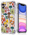 Mushroom Collage Clear Case for iPhone 11,Aesthetic Design for Women Men,Transparent Soft TPU Bumper Case Cover Compatible for iPhone 11