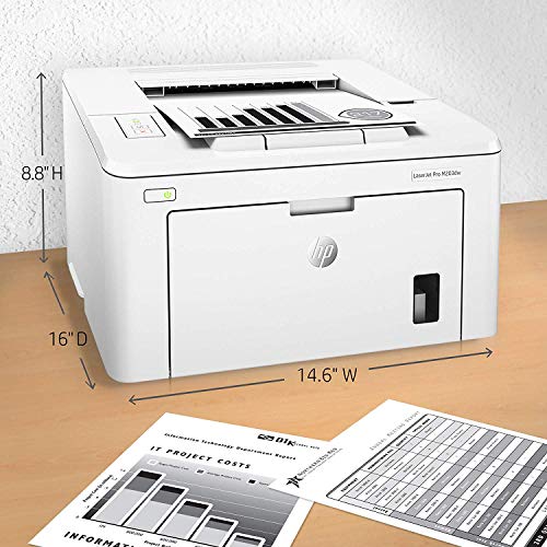 HP Laserjet Pro M203dw Wireless Laser Printer (G3Q47A). Replaces HP M201dw Laser Printer