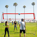 GoSports Soft Touch Recreational Volleyball - Regulation Size for Indoor or Outdoor Play - Includes Ball Pump - Choose Between Single or 6 Pack