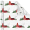 Hallmark 5JXW1034 Reversible Holiday Wrapping Paper Bundle, Winter Scene (Pack of 3, 120 sq. ft. TTL.)