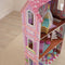 KidKraft Penelope Wooden Dolls House with Furniture and Accessories Included, 3 Storey Play Set for 30 cm/12 Inch Dolls, Kids' Toys, 65179