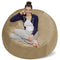 Sofa Sack - Plush Ultra Soft Bean Bags Chairs for Kids, Teens, Adults - Memory Foam Beanless Bag Chair with Microsuede Cover - Foam Filled Furniture for Dorm Room - Camel 5'