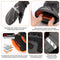 Palmyth Ice Fishing Gloves Convertible Mittens Flip Fingerless Mitt with Thinsulate 3M Warm for Cold Weather and Winter Men Women Photography Running Camera (Gray, X-Small)