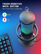 Gaming PC Microphone, Fifine AmpliGame USB Desktop Condenser RGB Control Mic for Recording Streaming Podcast YouTube on Mac/Computer/PS4/PS5, with Mute Button, Mic Gain, Headphone Jack, Monitoring-A8