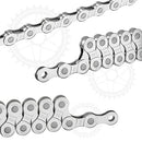 6/7/8/9/10/11/12 Speed Bike Chains, Lightweight Durability Bicycle Chains for Road Mountain Bike with Quick Link Connector