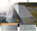 Hasika Canopy Tent Easy Set Up Sun Shade with Mesh Netting for Camping Road Trip Park Waterproof 3000MM UPF 50+ Gray (Small)