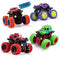 PELOSTA 4 PCS Monster Truck Toys for Boys Girls, Friction Powered Push and Go Car Toy for Kids Christmas Birthday Gifts, Inertia Vehicle Set Educational Toy for 3 4 5 6 7 8 Year Old Boy Girl (4 Color)