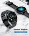 LIGE Smart Watch with Bluetooth Calls Voice Chat,Activity Tracker with 24/7 Heart Rate Sleep Monting,1.32"Full Touch Fitness Tracker IP67 Waterproof Step Counter Smartwatch for Android iOS Black