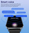 LIGE Smart Watch Men Women Bluetooth Phone Call for Android iOS Sport Fitness Activity Tracker Male Smartwatch 1.83" Square Screen Heart Rate Sleep Monitor Black Silicone Couple Gents Smartwatch