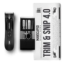 MANSCAPED™ Trim and Snip 4.0 Men's Grooming Kit, Includes The Lawn Mower™ 4.0 Ergonomically Designed Powerful Waterproof Electric Trimmer and The Shears 2.0 Manicure Set. Male Grooming and Care kit.