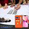FYY Case for iPhone 13 6.1", [Kickstand Feature] Luxury PU Leather Wallet Case Flip Folio Cover with [Card Slots] and [Note Pockets] for iPhone 13 5G 6.1"(NOT for iPhone 13 Pro 6.1") Rose Gold