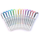Zebra Pen Mildliner Double Ended Highlighter Set, Broad and Fine Point Tips, Assorted Ink Colors, 15-Pack
