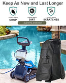 Pool Cleaner Caddy Cover, Falezern Robotic Pool Cleaner Cover, Waterproof and Dustproof, with Windproof Elastic Hem, Classic Caddy Cover for Most Robotic Pool Cleaners. (26”L x 26”W x 43”H)