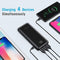 Charmast Power Bank 23800mAh 20W PD & QC 3.0, 4 Output & 2 Input Portable Charger, LED Dispaly Fast Charging External Battery Pack Compatible with iPhone 12/12Pro/11/8, iPad, Tablet and More