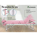 ALFORDSON Massage Table Folding Massage Bed Adjustable 85cm Wide Portable Therapy Table Lift Up SPA Bed