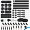 273 Pcs Cable Management Organizer Kit, Cable Organizer for Home and Office. Useful for Power Cord, USB Cable, TV Cable, PC, Desktop Cable clips bundle, Home Office Cord Holder for Desk etc