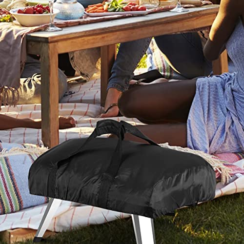 Pizza Oven Cover, Portable 420D Oxford Fabric Waterproof Heavy Duty Weather Resistant Outdoor Carry Cover Compatible with Ooni Koda 12/16 (S-16.1x24.8x6.3inch)